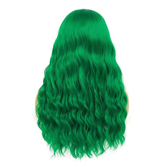 Drag Queen Green Hair Wig - Picture 4 of 5